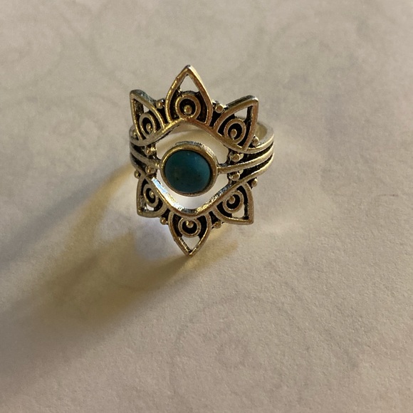 Vintage funky silver ring - Picture 2 of 8